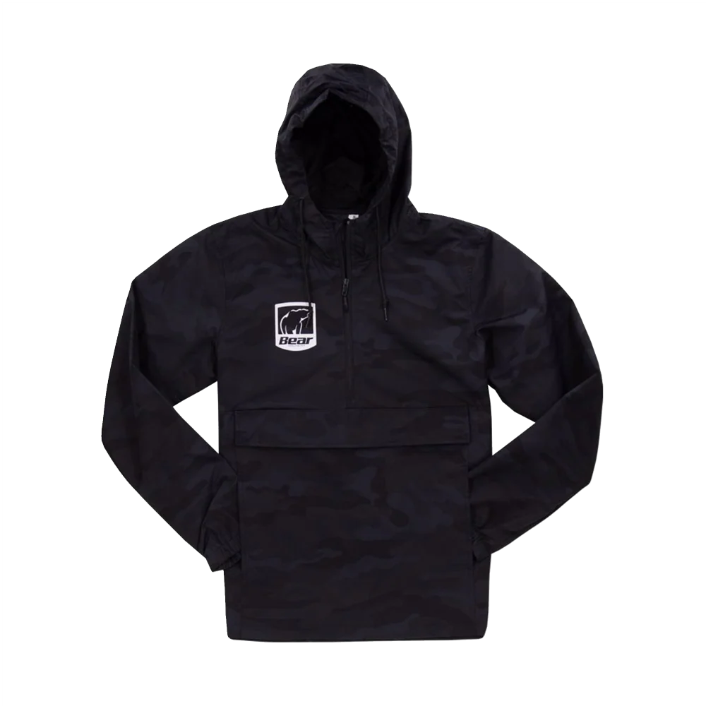 Black Camo Anorak Jacket - Image 6