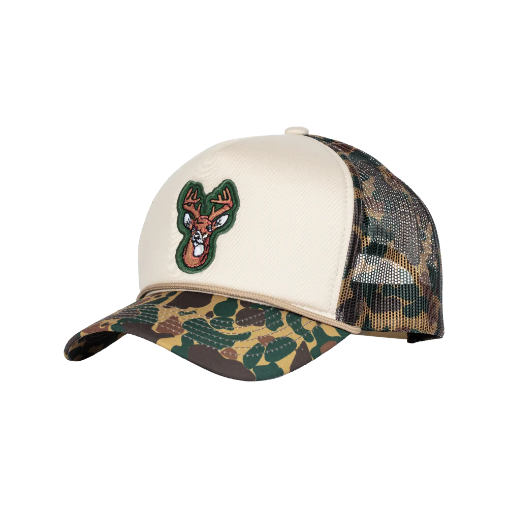 Bear Archery Camo Deer Patch Hat - Image 3