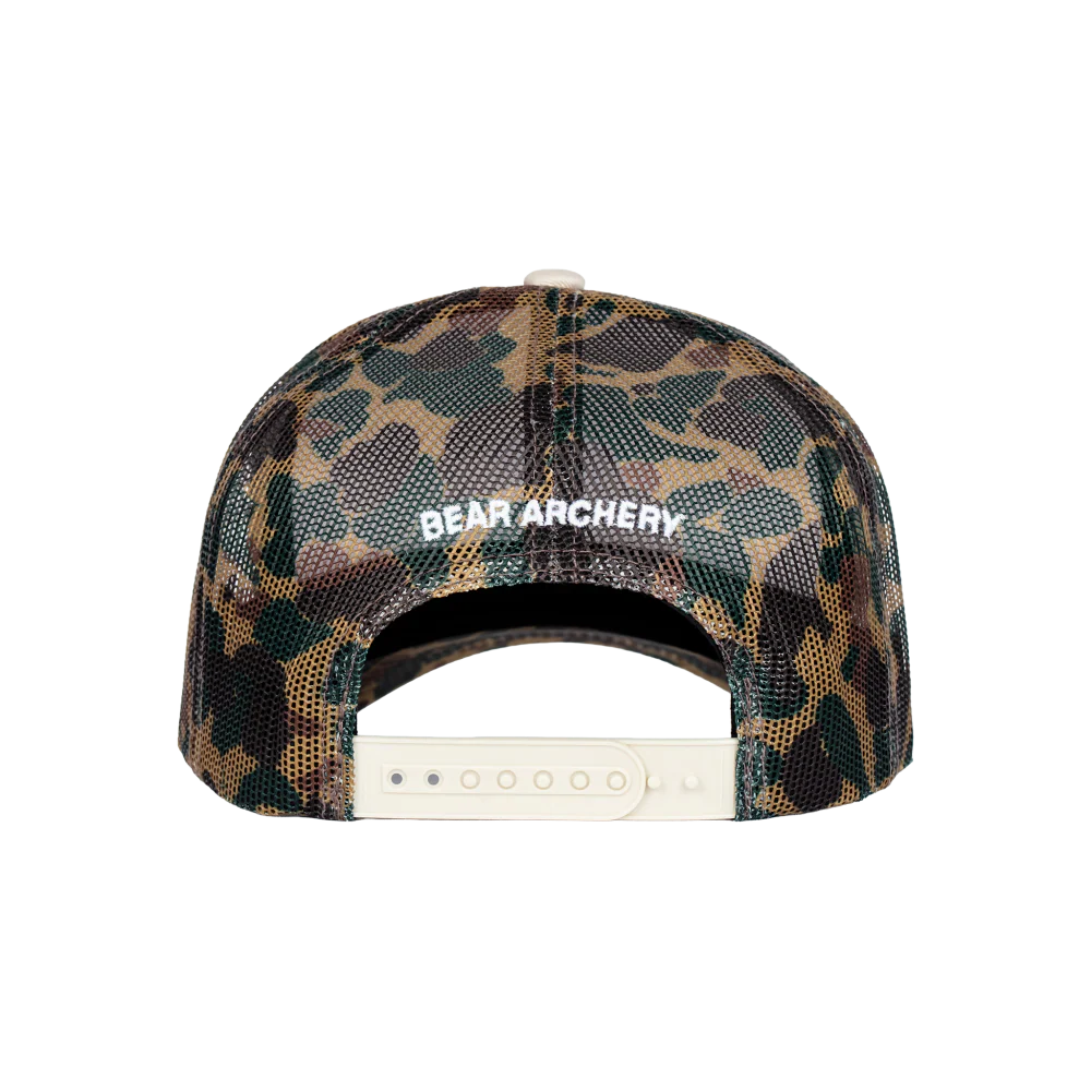 Bear Archery Camo Traditional Logo Hat - Image 2