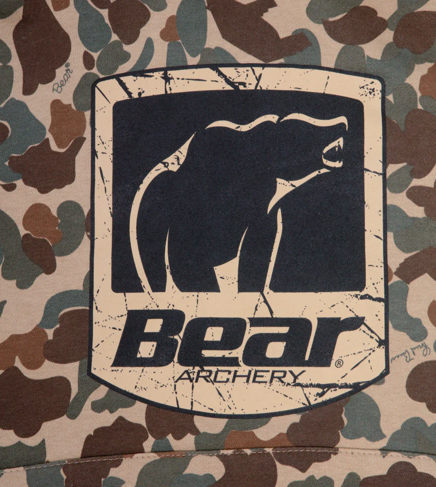 Fred Bear Camo Bear Shield Hoodie - Image 2