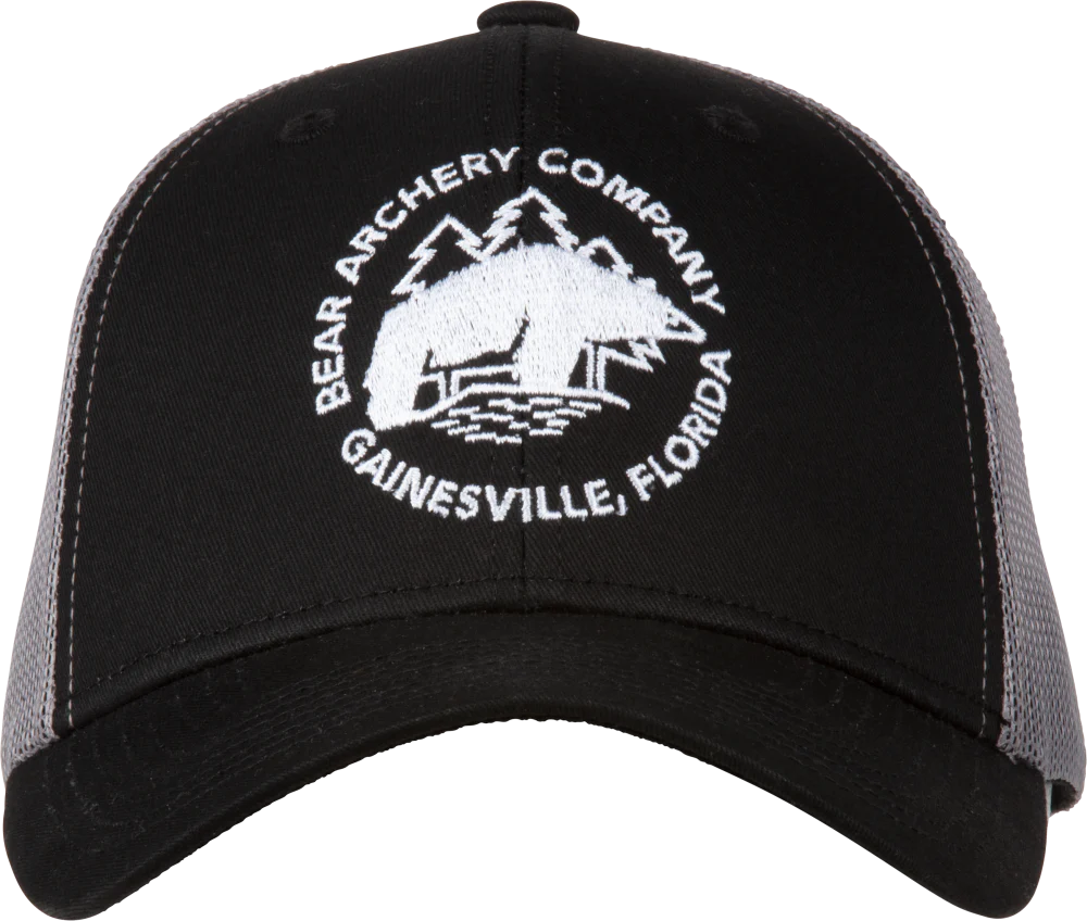Bear Archery Black Traditional Logo Hat - Image 2
