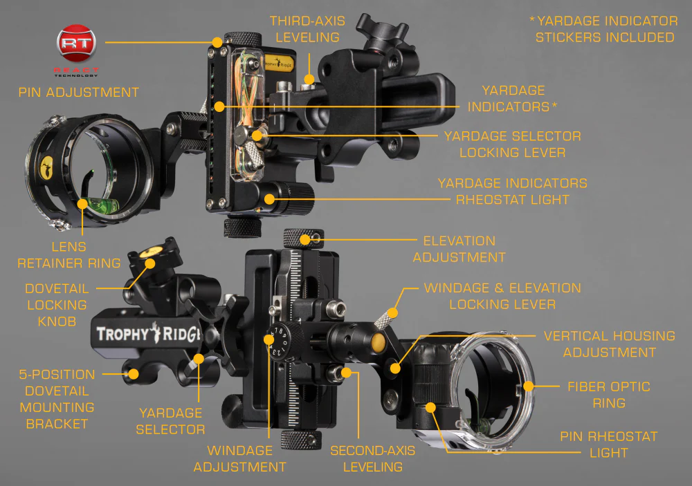 React® One Pro Dovetail Bow Sight - Image 8